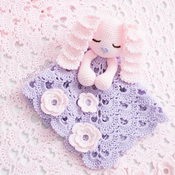 CROCHET PATTERN  Sunny the Sleepy Bunny Lovey