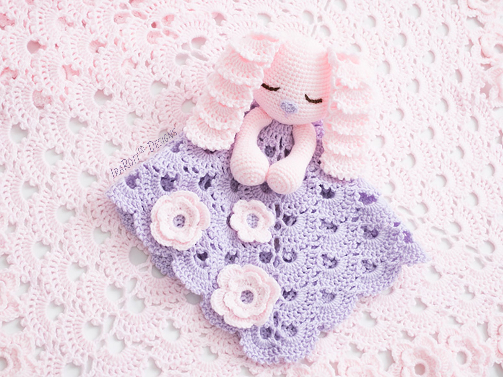 40 Bunny Lovey Crochet Patterns for Sweet Baby Gifts and Nursery Keepsakes 17 Crochet Pattern Sunny the Sleepy Bunny Lovey