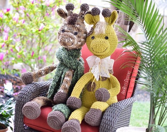 CROCHET PATTERN  Rusty the Giraffe Big Amigurumi