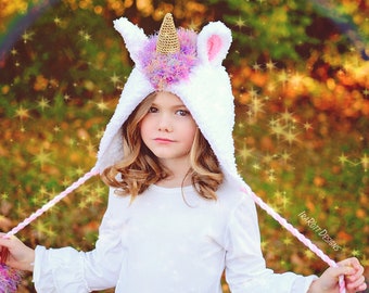 CROCHET PATTERN Stardust the Unicorn Hat Bonnet