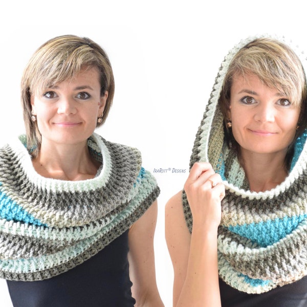 CROCHET PATTERN Cake Craze Chunky Cowl