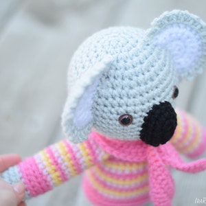 CROCHET PATTERN Ken The Chubby Little Koala image 6