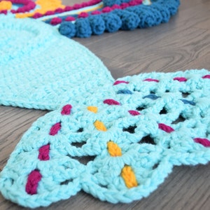 CROCHET PATTERN Colibri The Hummingbird Rug image 7