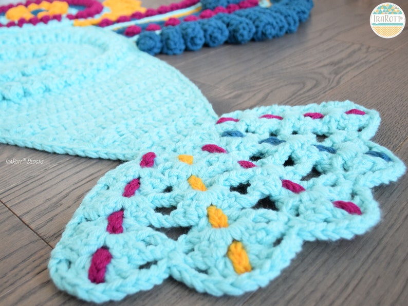 CROCHET PATTERN Colibri The Hummingbird Rug image 7