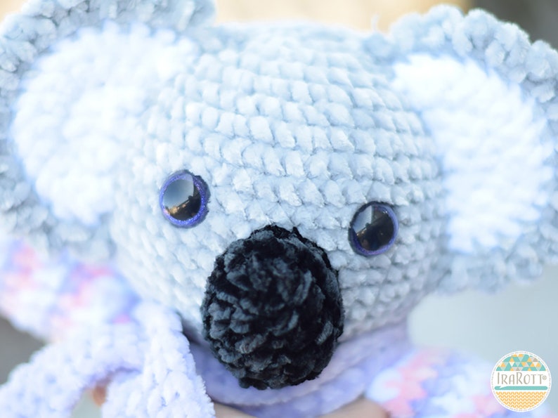 CROCHET PATTERN Ken The Chubby Little Koala image 5