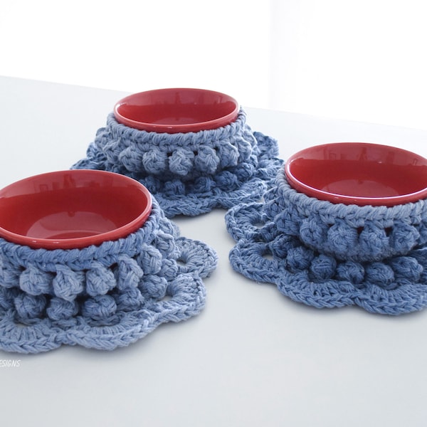 CROCHET PATTERN Chunky Bowl Cozy And Coaster