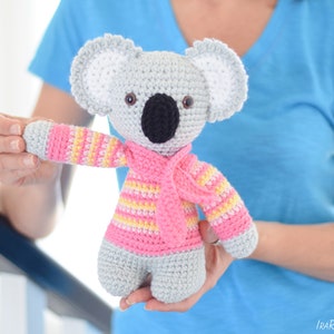 CROCHET PATTERN Ken The Chubby Little Koala image 7