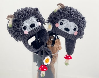 CROCHET PATTERN Huggles The Hedgehog Hat