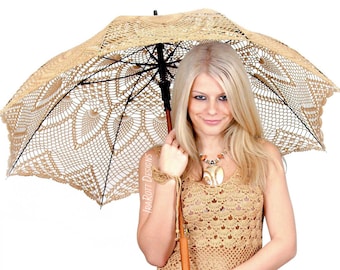 CROCHET PATTERN Pineapple Lace Parasol