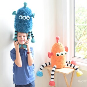 CROCHET PATTERN ZaZu The Space Monster Amigurumi Toy image 8