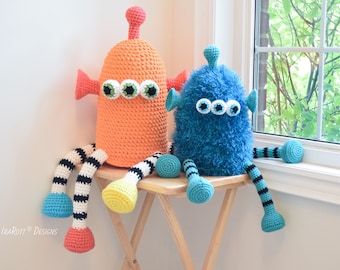 CROCHET PATTERN ZaZu The Space Monster Amigurumi Toy