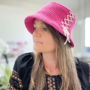 CROCHET PATTERN Together We Stand Bucket Hat