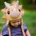 Mauna reviewed CROCHET PATTERN Tops The Triceratops Dinosaur Hat