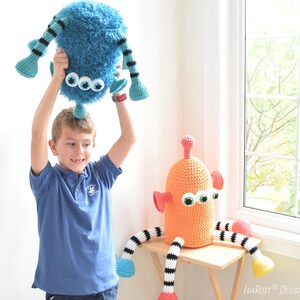 CROCHET PATTERN ZaZu The Space Monster Amigurumi Toy image 9