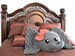 CROCHET PATTERN Josefina and Jeffery Elephant Pillow 