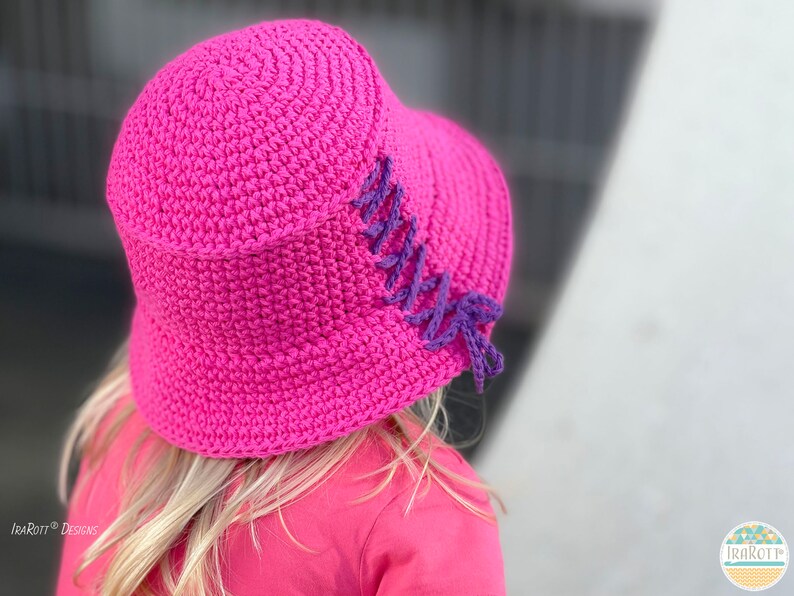 CROCHET PATTERN Together We Stand Bucket Hat Bild 6