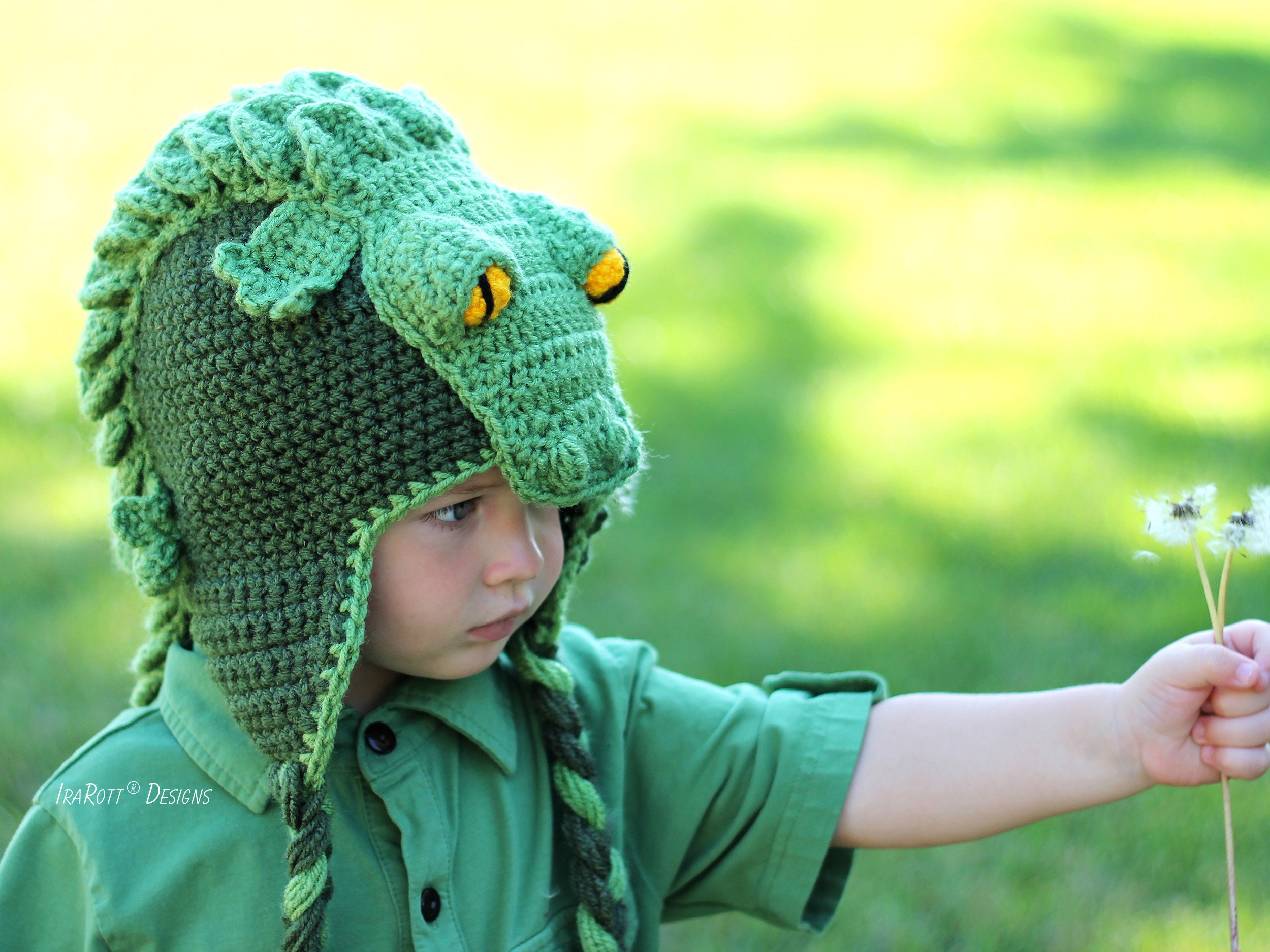 Crocodile Toddler Hat 