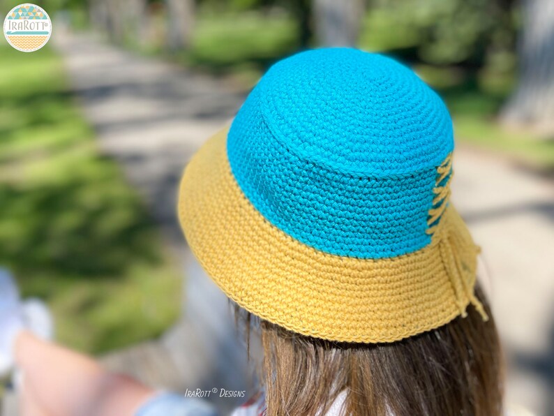 CROCHET PATTERN Together We Stand Bucket Hat Bild 3