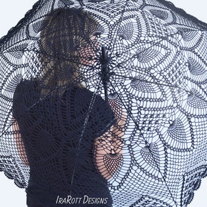 CROCHET PATTERN Pineapple Lace Parasol