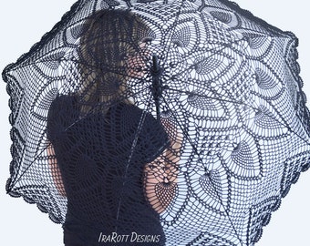 CROCHET PATTERN Pineapple Lace Parasol