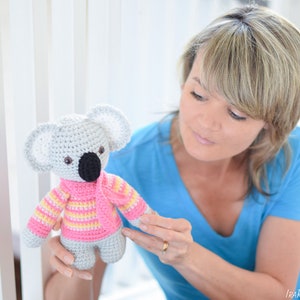 CROCHET PATTERN Ken The Chubby Little Koala image 4