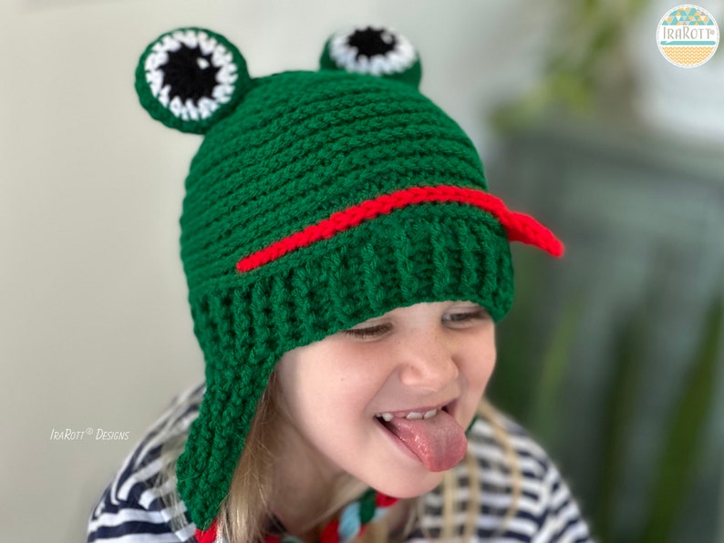 CROCHET PATTERN Lotus the Frog Hat - Etsy