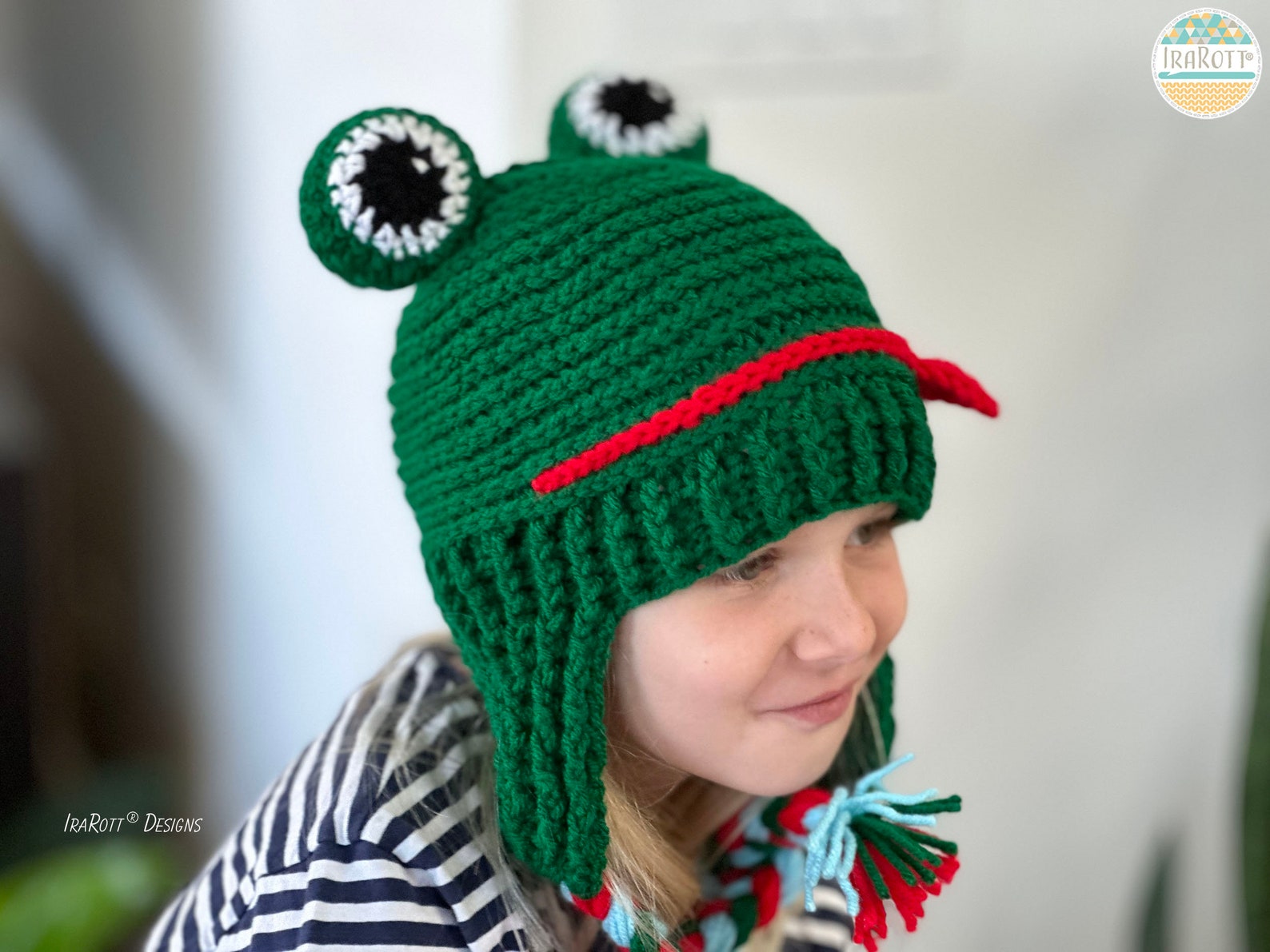 CROCHET PATTERN Lotus the Frog Hat - Etsy