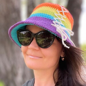 CROCHET PATTERN Together We Stand Bucket Hat Bild 9