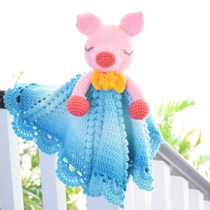 CROCHET PATTERN Pinky The Piggy Lovey