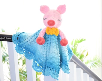 CROCHET PATTERN Pinky The Piggy Lovey