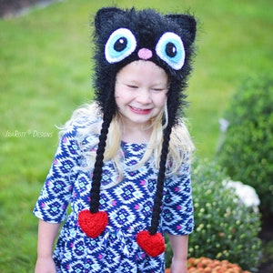 CROCHET PATTERN Sassy the Kitty Cat Hat