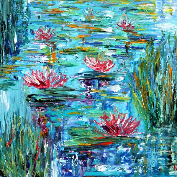 Palette Knife Art Etsy