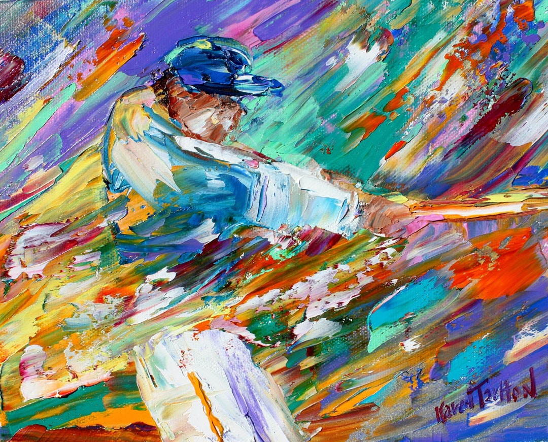 大特価 野球選手のキャンバスプリント、スポーツアート、過去のイメージ 絵画