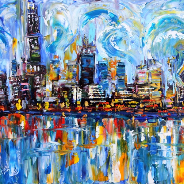 Chicago Art Etsy