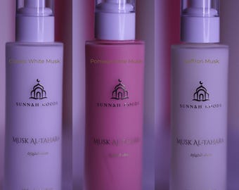 Musk Al Tahara by Sunnah Goods – Classic, Saffron & Pomegranate | 100ml - 1 Liter Sizes