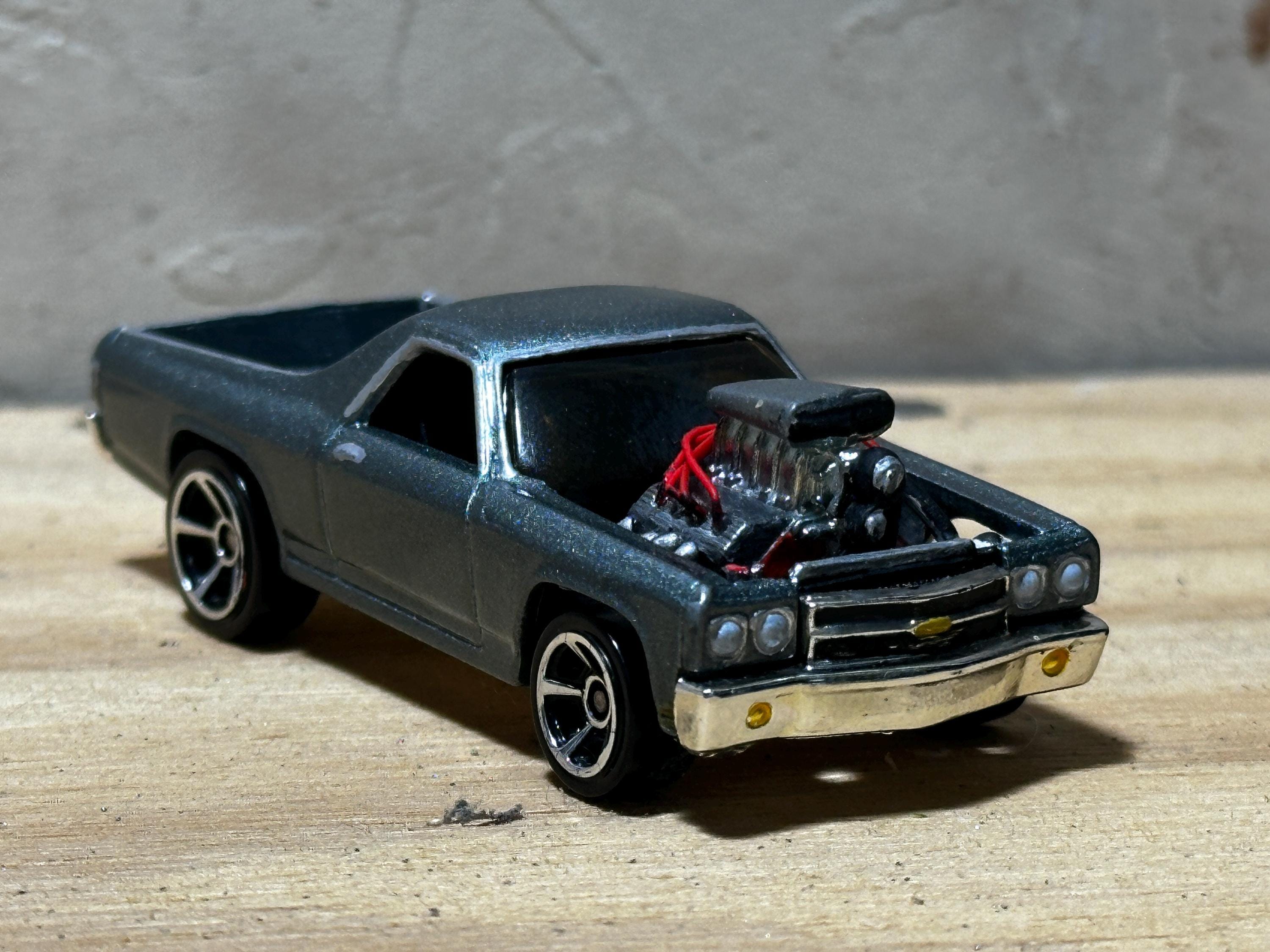 Hot Wheels El Camino ブラック ミニカーコンベンションカー Amazon
