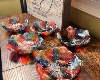 Custom Resin Bowl Set: Decorative Centerpiece Bowls