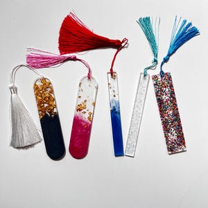 Resin bookmark, mothers day, fathers day, teacher gift, gift for her, gift for him, anniversary gift
