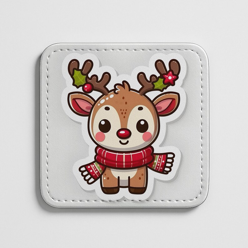 Juego De 12 Posavasos De Piel Sintética, Doble Cara Para