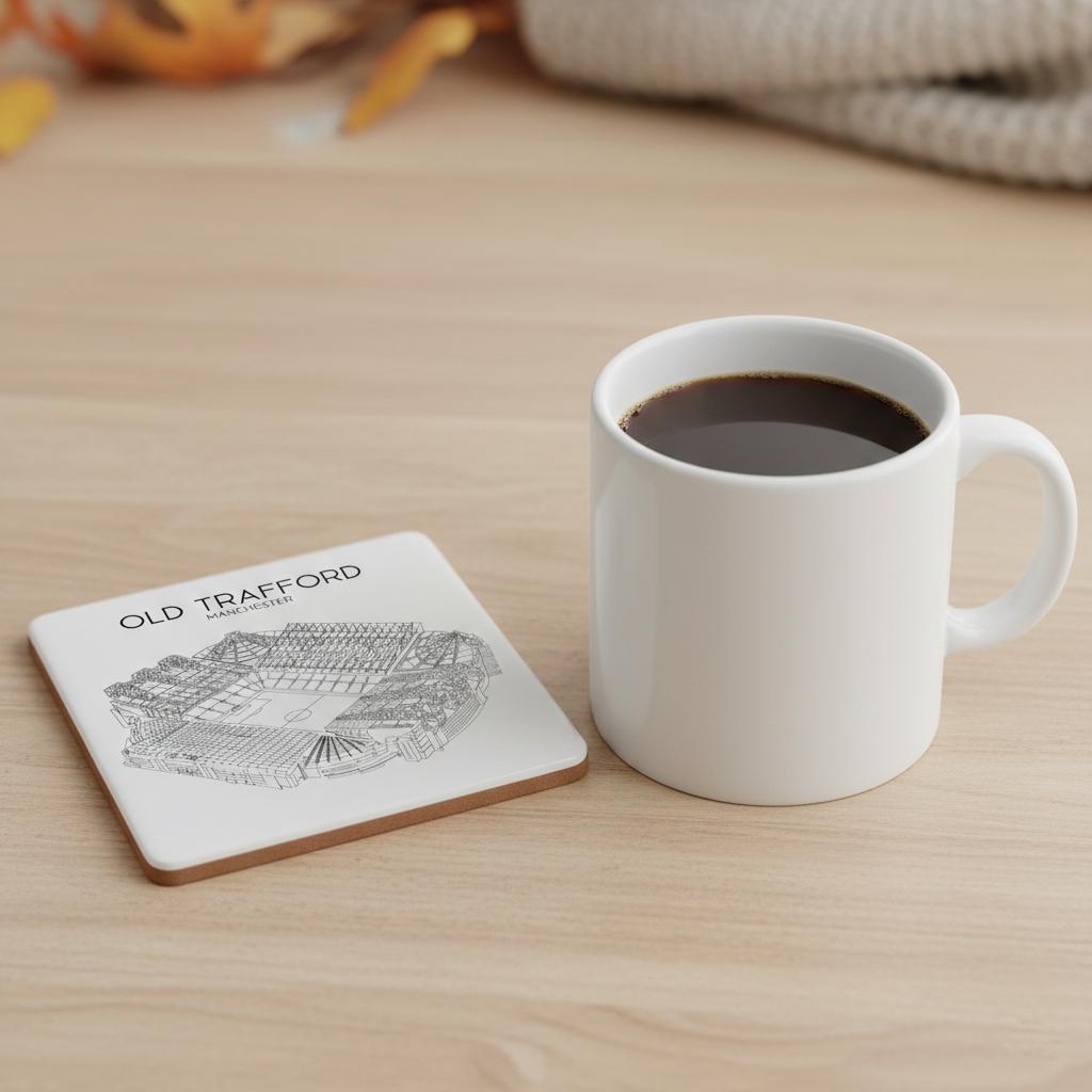 Mug Old Trafford United 325 Ml – Design Fan Man United Détailé, Idéal Cadeau Supporter