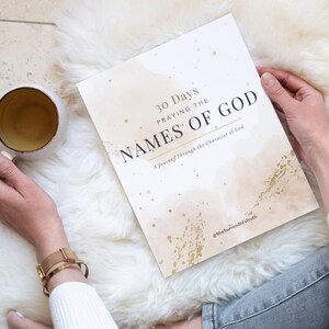 Praying the Names of God | 30 Day Devotional Journal (Digital Download PDF)