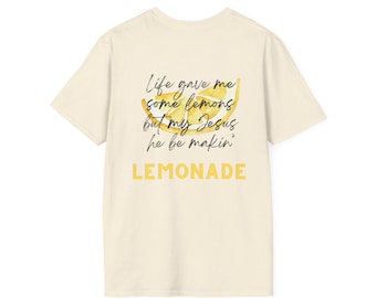Jesus Makes Lemonade Christian T-Shirt