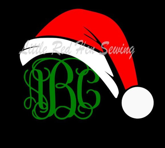 Download Santa Hat Monogram Mug Svg Nar Media Kit