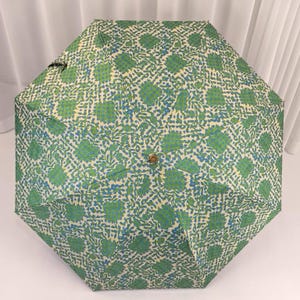Vintage Floral Umbrella: Bamboo Handle, French Style Parasol