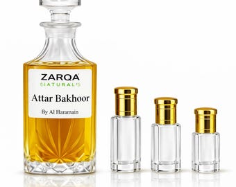 Attar Bakhoor – Amber, Oud, Vanilla Perfume Oil