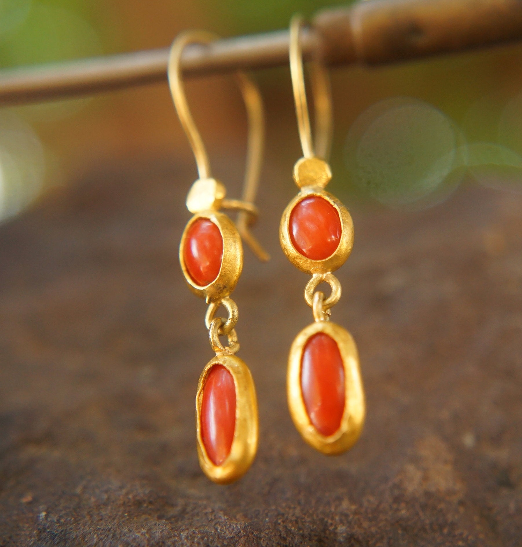 BDO  Red Coral Earrings to the Rescue  YouTube