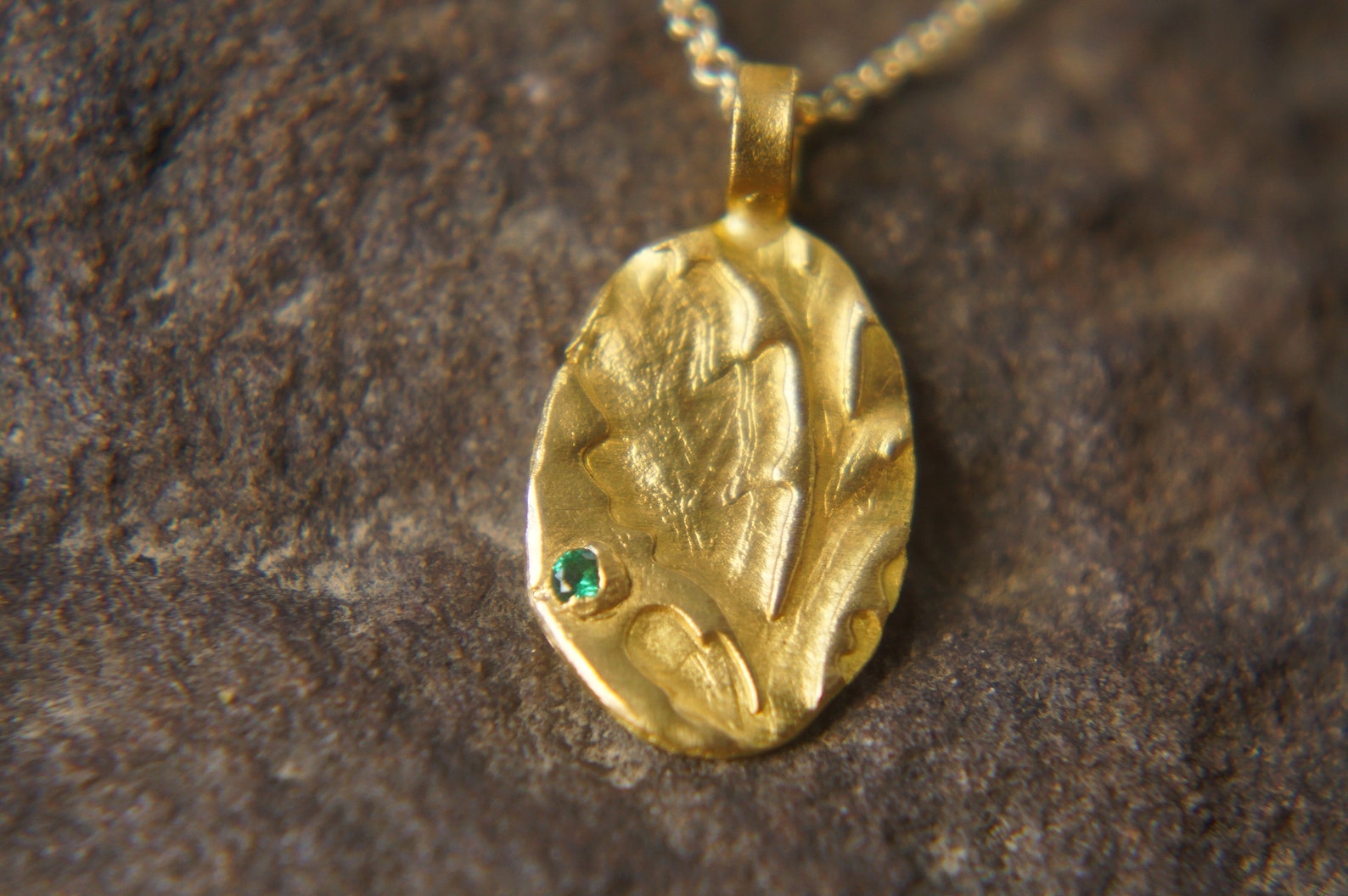 24k Gold Ruby Pendant//24k Gold Ruby Necklace//gold Hammered Ruby ...