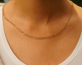 24k gold links necklace//24k handmade links necklace//gold artisan chain//24k gold chain necklace//artisan gold necklace