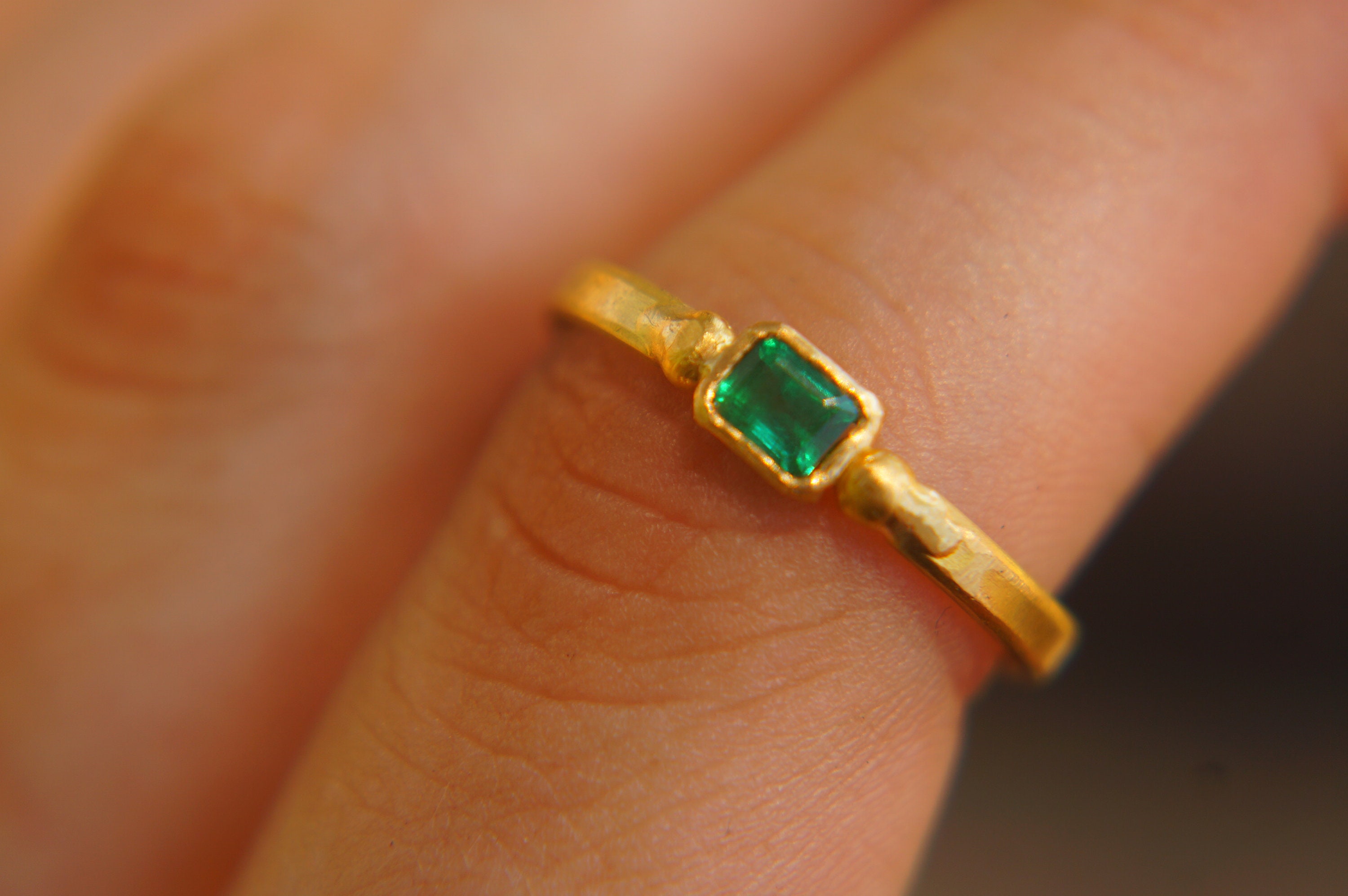 1.75 Carat Emerald Cut Wedding Set Aquamarine Engagement Ring With Mat –  agemz