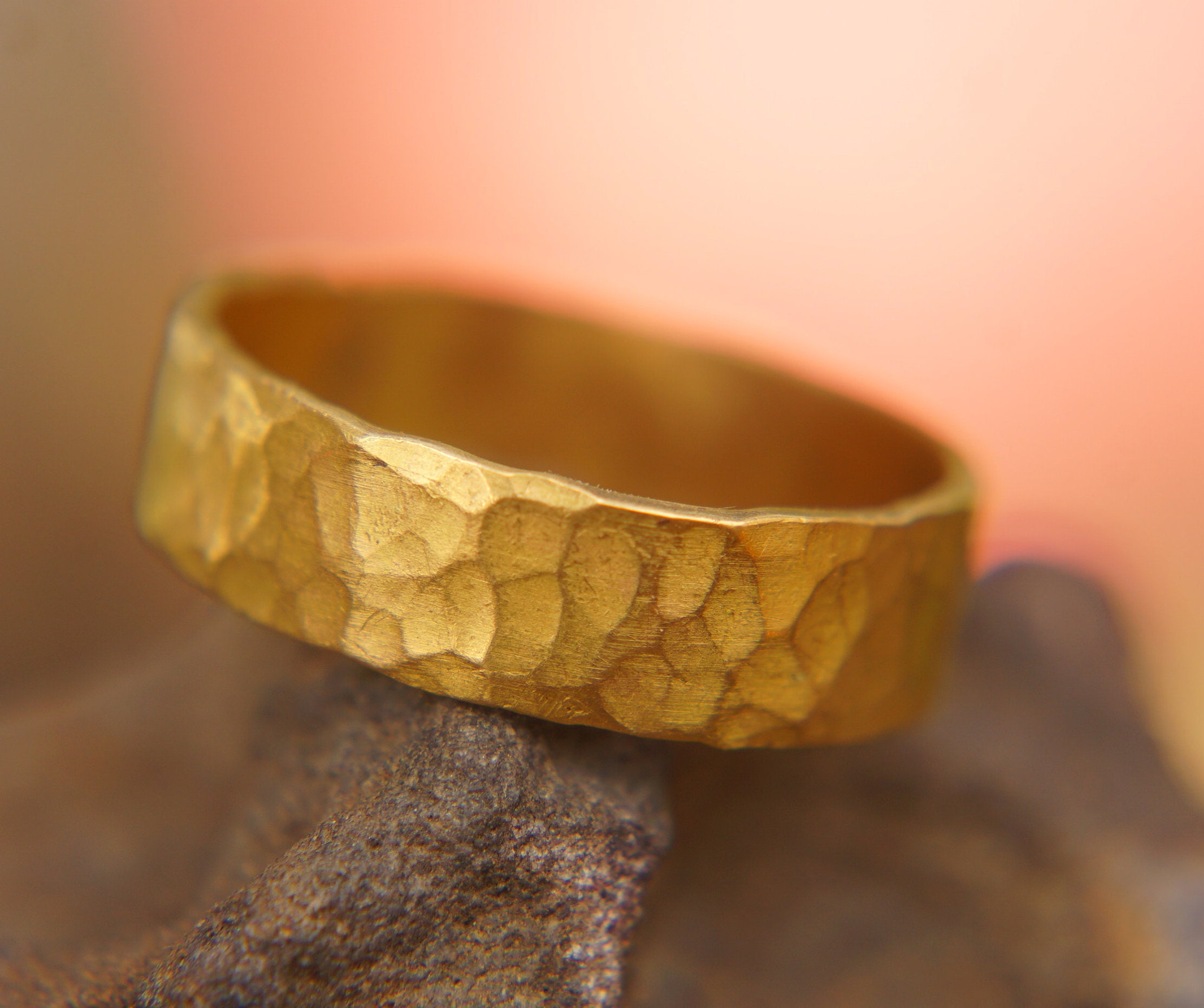 Anello Trilogy Da Uomo In Oro Giallo 18 Karati Con Diamanti - Italia Anni '60 - Vendita Gioielli D'epoca | Passione Antiqua - Foto 5